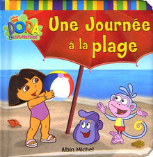Dora : Une journée a la plage (livre cartonné mousse)