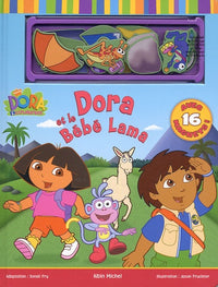 Dora et le bébé lama (livre magnet cartonné)