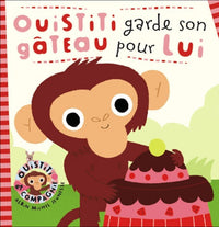 Ouistiti garde son gâteau pour lui