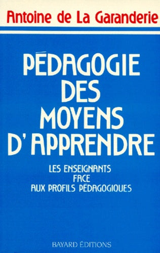 Pédagogie des moyens d'apprendre