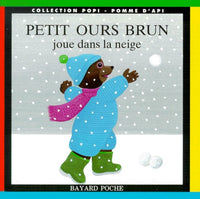 Petit Ours Brun joue dans la neige