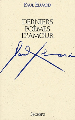 Derniers poèmes d'amour