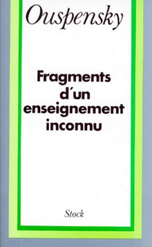 Fragment d'un enseignement inconnu