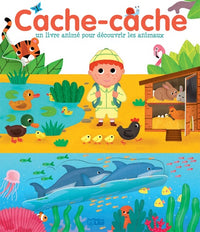 Flip-Flap : Cache Cache Livre Anime Pr Découvrir les Animaux - De 0 à 3 ans