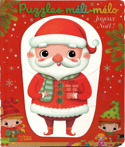Mes puzzles méli-mélo rigolos : Joyeux Noël !