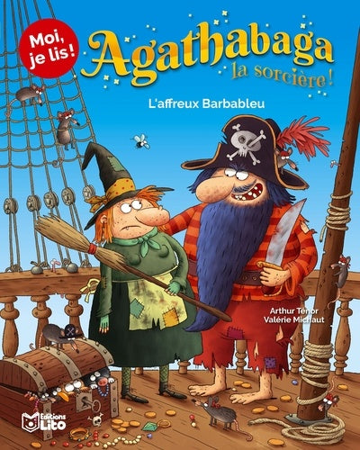 Moi, je lis!: Agathabaga la sorcière !, Tome 3 : L'affreux Barbableu - Dès 8 ans