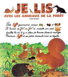 Je lis avec les animaux de la forêt - Dès 3 ans