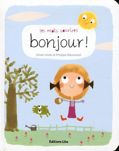 Les mots sourires : bonjour