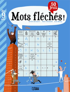 Mots fléchés + 50 jeux - Dès 9 ans