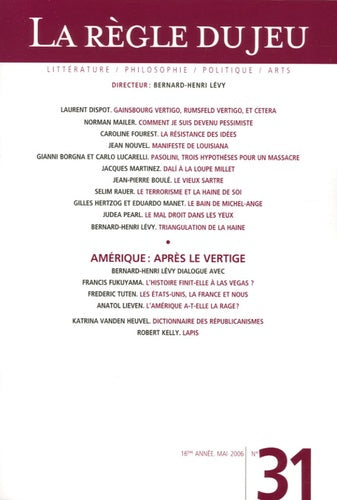 La règle du jeu n°31