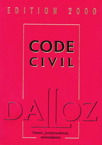 CODE CIVIL 2000