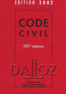 Code civil annoté 2020