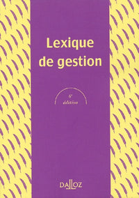 Lexique de gestion