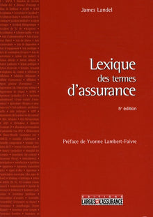 Lexique des termes d'assurance