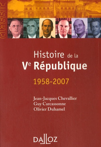 Histoire de la Ve République (1958-2007)