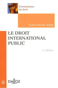 Le droit international public