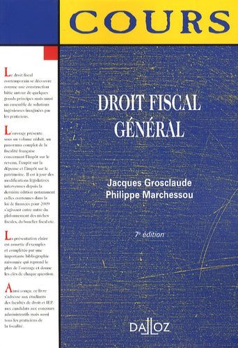 Droit fiscal général