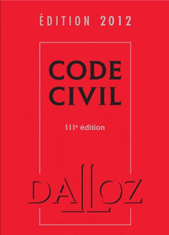 Code civil 2012