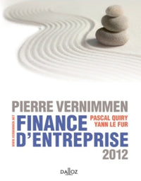 Finance d'entreprise 2012