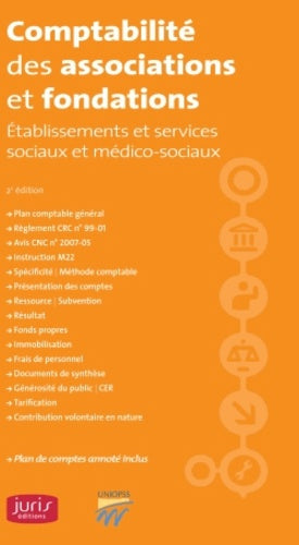 Comptabilité des associations et fondations: Etablissements et services sociaux et médico-sociaux