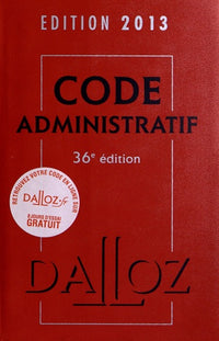 Code administratif 2013