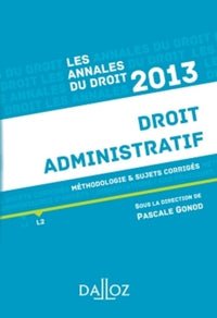 Annales droit administratif 2013