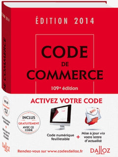 Code de commerce 2014