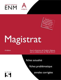 Magistrat: Catégorie A