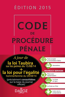 Code de procédure pénale 2015