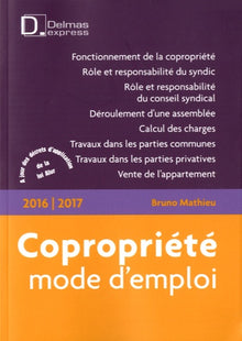 Copropriété, mode d'emploi