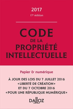 Code de la propriété intellectuelle