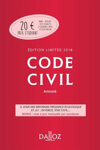 Code civil annoté 2020