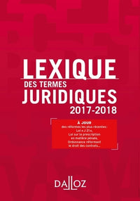 Lexique des termes juridiques