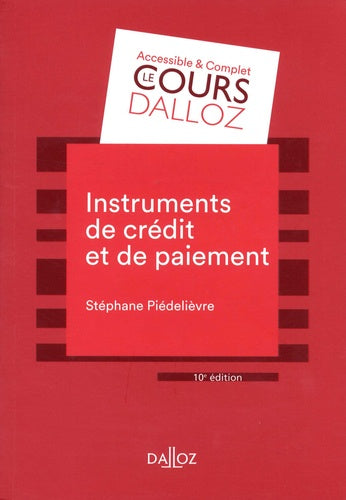 Instruments de paiement et de crédit