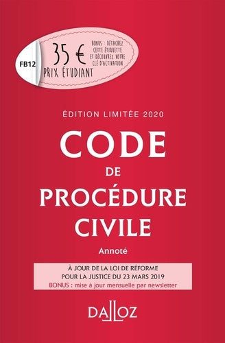 Code de procédure civile annoté