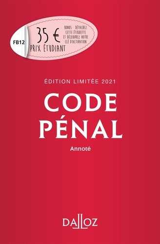 Code pénal annoté