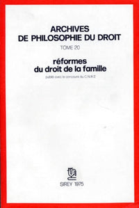 Les réformes du droit de la famille