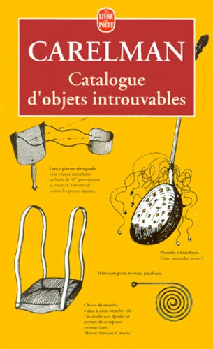 Catalogue d'objets introuvables
