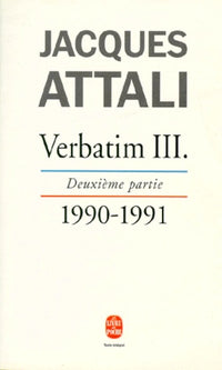 Verbatim III, deuxième partie : Chronique des années 1990-1991