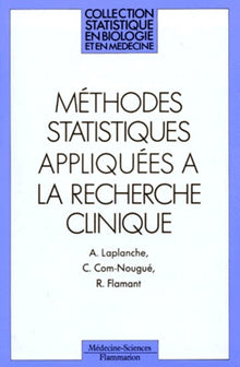 Méthodes statistiques appliquées à la recherche clinique