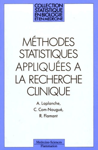 Méthodes statistiques appliquées à la recherche clinique