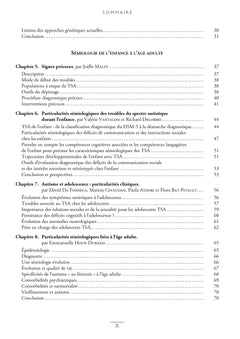 L'autisme : de l'enfance à l'âge adulte