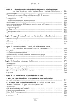 L'autisme : de l'enfance à l'âge adulte