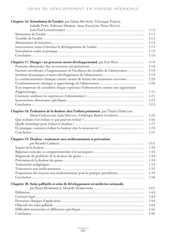 Soins de développement en période néonatale
