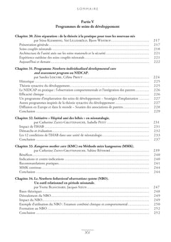 Soins de développement en période néonatale