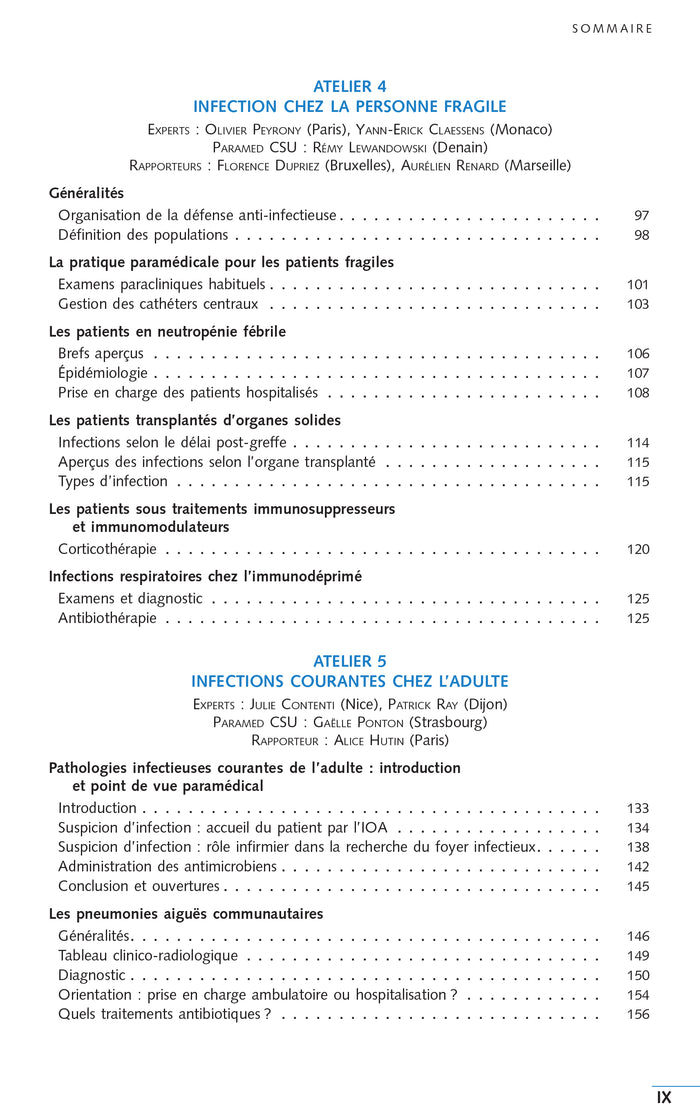 Urgences infectieuses