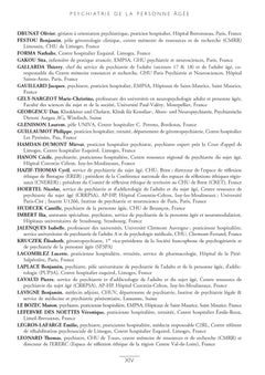 Psychiatrie de la personne âgée