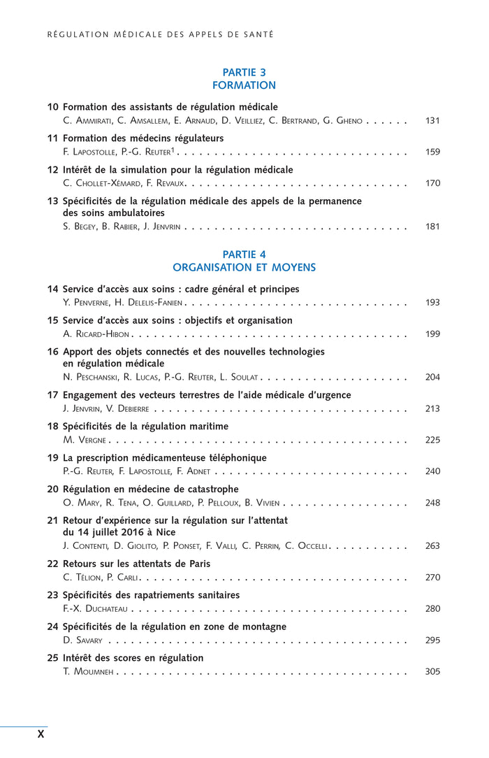 Régulation médicale des appels de santé