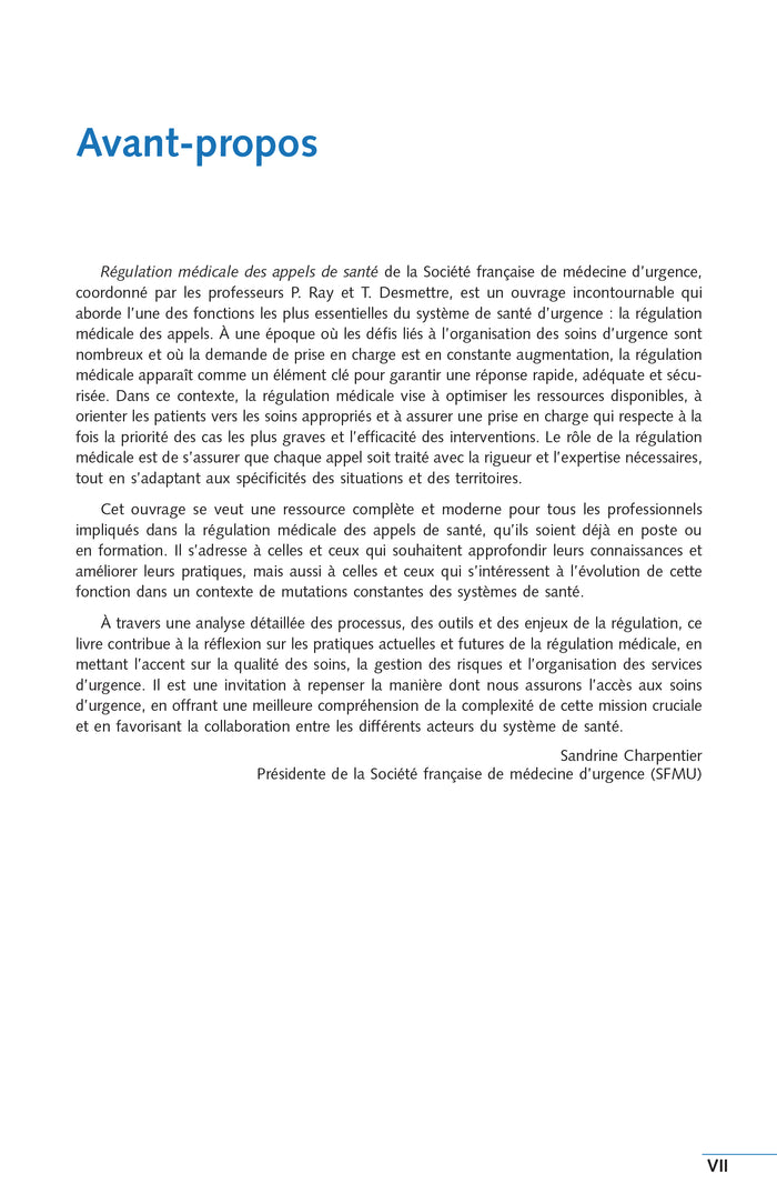 Régulation médicale des appels de santé