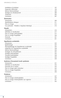 Urgences vitales